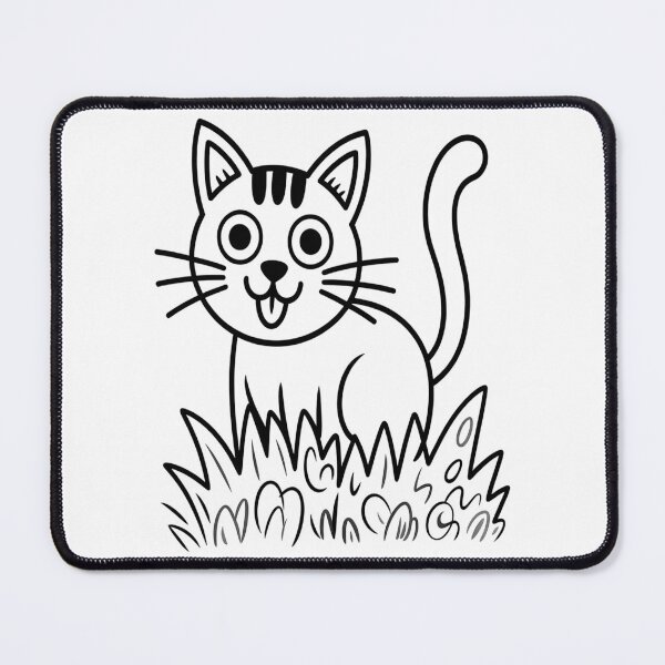 Item preview, Cat Play Around Grass designed and sold by knightchaya.