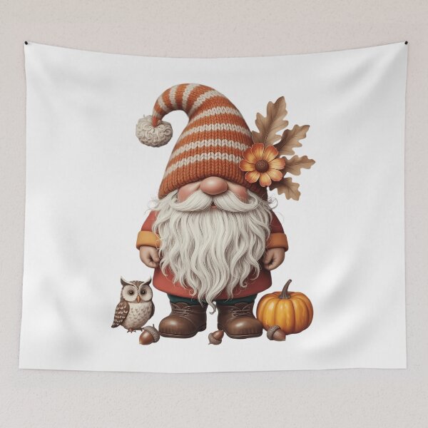 Item preview, Fall Gnomes Fall Vibes Thanksgiving Gnomes Fall Lovers Cute Thanksgiving Gnomes designed and sold by ValerieRodrigue.