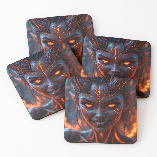 Item preview, Lava Succubus designed and sold by GalleryBrisArt.