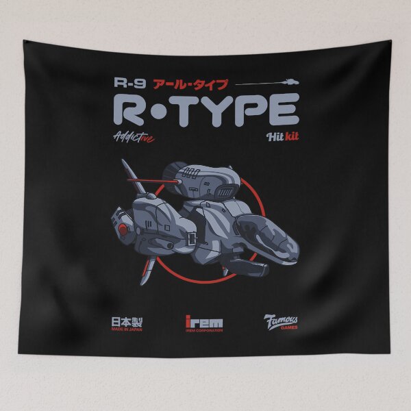 Item preview, R-Type Retro Vintage Arcade designed and sold by AEDANERFECTO.