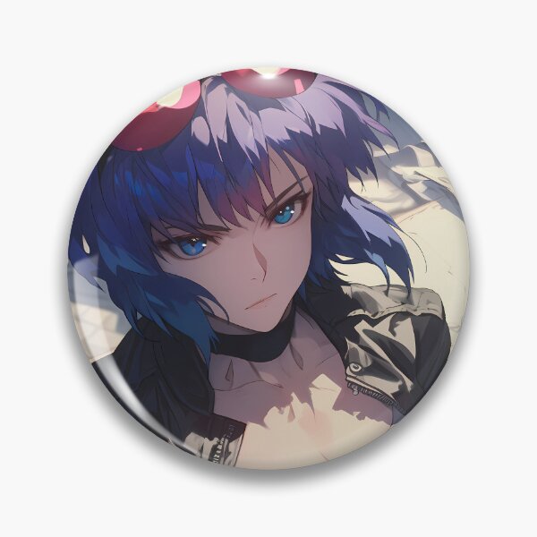 Item preview, Mokoto Kusanagi Ghost In The Shell Anime Cyberpunk City designed and sold by earlobejerk.