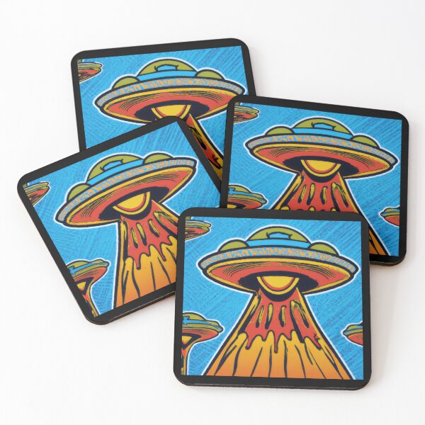 Item preview, Retro UFO Invasion designed and sold by FerreiraAnjos.