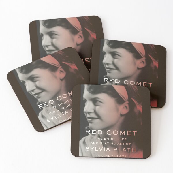 Item preview, Sylvia Plath | Red Comet Inspired Literary Portrait designed and sold by MichaelLovell92.