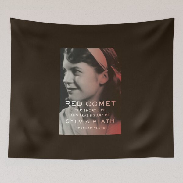 Item preview, Sylvia Plath | Red Comet Inspired Literary Portrait designed and sold by MichaelLovell92.