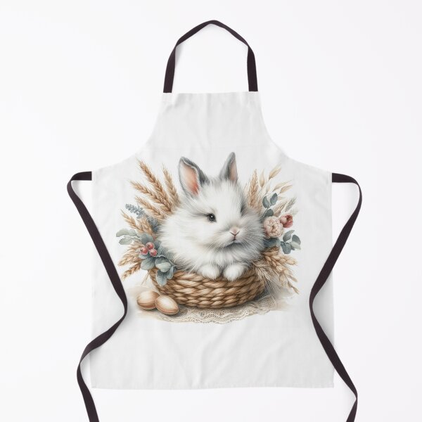 Item preview, Farmhouse Bunny – Cozy Rustic Country Decor Print designed and sold by WF-Studio.