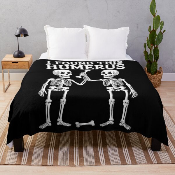 Item preview, Halloween Skeleton I Found Humerus Funny designed and sold by ValerieRodrigue.