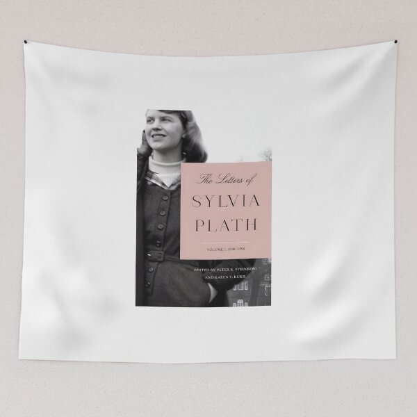 Item preview, Sylvia Plath | Vintage Literary Letters Inspired Portrait designed and sold by MichaelLovell92.