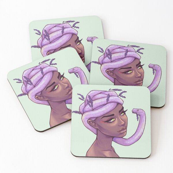 Item preview, Purple Girl with Tentacle Hair designed and sold by kiluviS2.