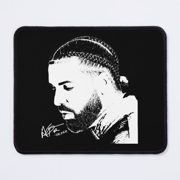 Item preview, Drake Monochrome Portrait Sketch Minimalist Headshot designed and sold by jotaro201.