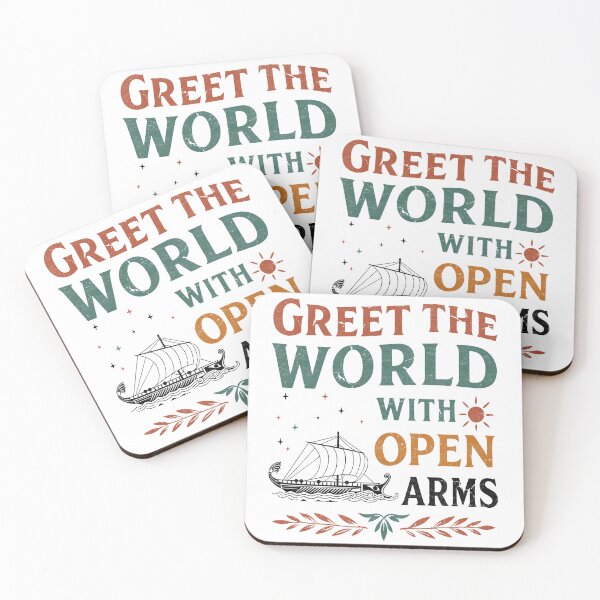 Item preview, Greet the world open arms Vintage epic musical designed and sold by AloneAtis.