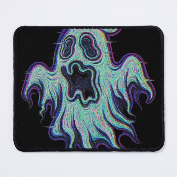 Item preview, Trippy glitchy ghost designed and sold by KawaiiFanta.