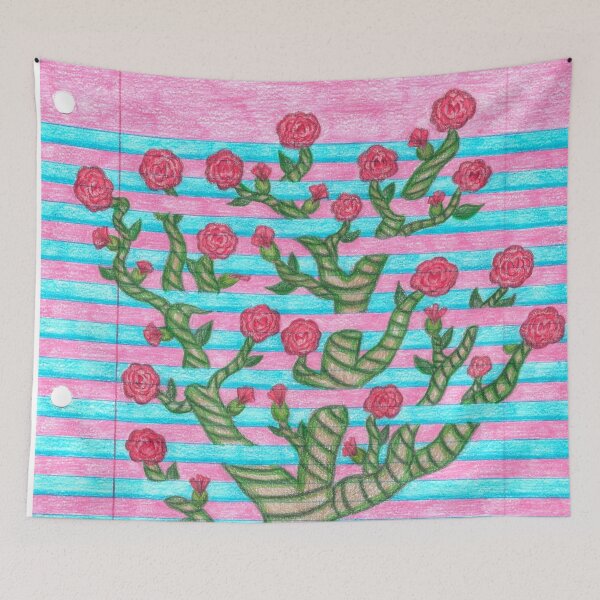 Item preview, Notebook Flower Tree designed and sold by The Rage Garden.
