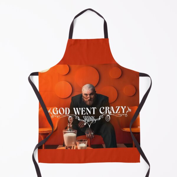 Item preview, Teddy Swims "God Went Crazy" Poster – Gothic Typography Music Art in Orange Room Style designed and sold by FutureWellShop.