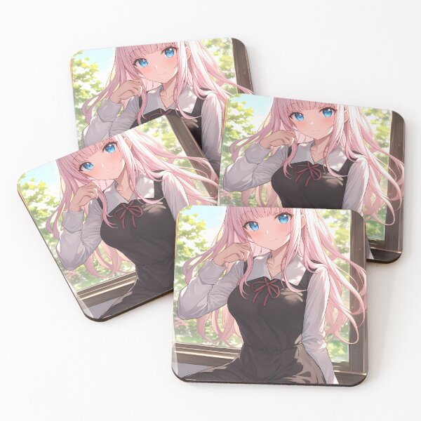 Item preview, Chika Fujiwara Kaguya Sama Love Is War Anime Schoolgirl Charm designed and sold by earlobejerk.