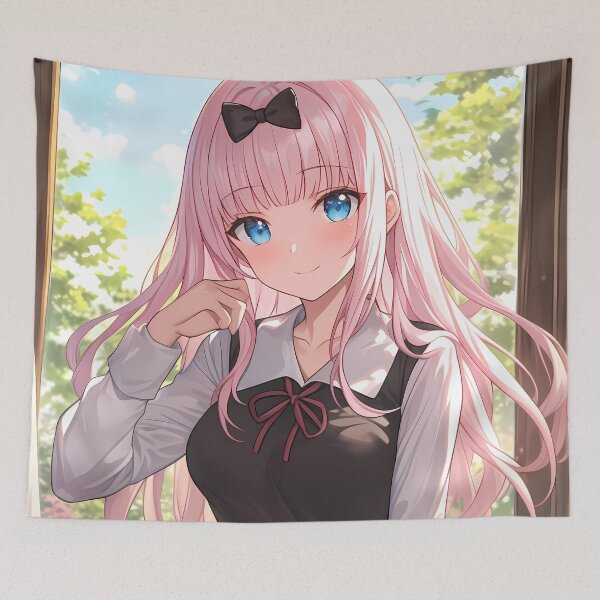 Item preview, Chika Fujiwara Kaguya Sama Love Is War Anime Schoolgirl Charm designed and sold by earlobejerk.