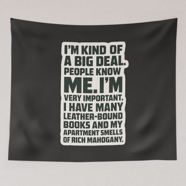 Item preview, Funny Anchorman Quotes Typography Stickers and Wall Art designed and sold by PinUpPizzazz.