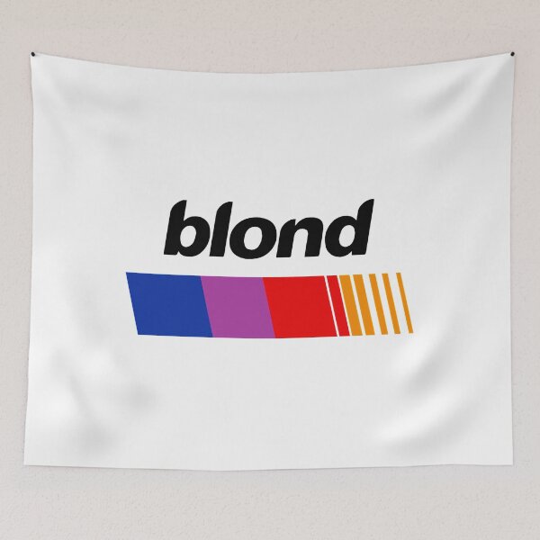 Item preview, Frank Ocean Blond Logo Inspired Retro Color Stripes designed and sold by kingofshaman123.