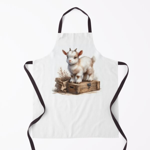 Item preview, Farmhouse Goat – Rustic Country Animal Print designed and sold by WF-Studio.