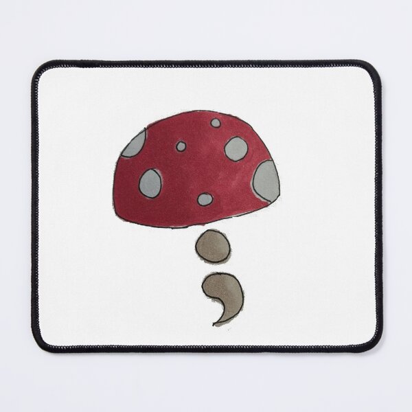 Item preview, Semi-Colon Red Mushroom designed and sold by BlossomingHope.