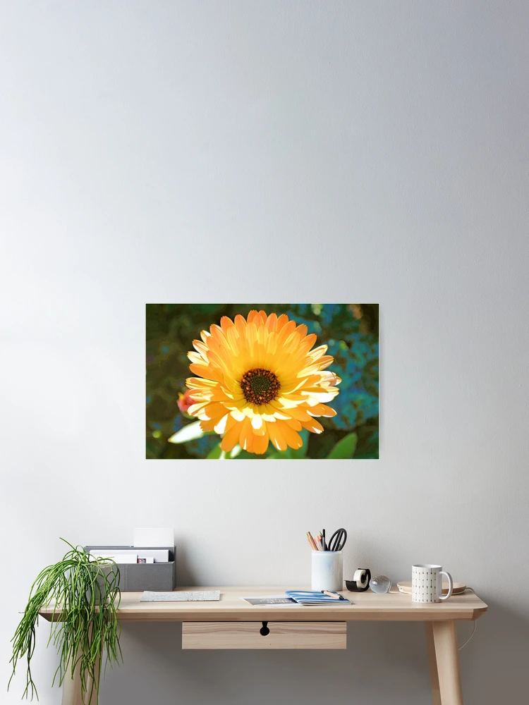 Imagen 2 de 3, Póster con la obra English Marigold, diseñada y vendida por What I See by Dawne.