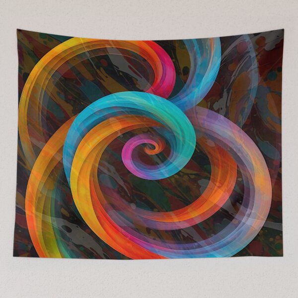 Item preview, Swirl of Color designed and sold by ViaARTfactory.