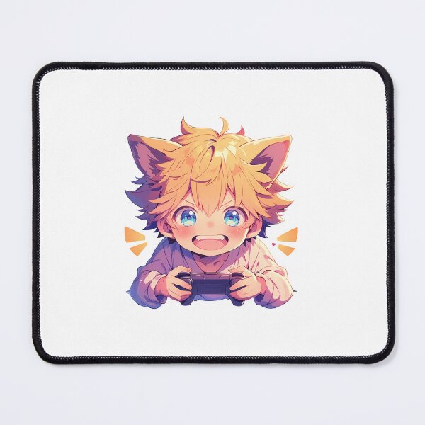 Item preview, Yukine Noragami Cute Chibi Playing Video Game Anime designed and sold by earlobejerk.