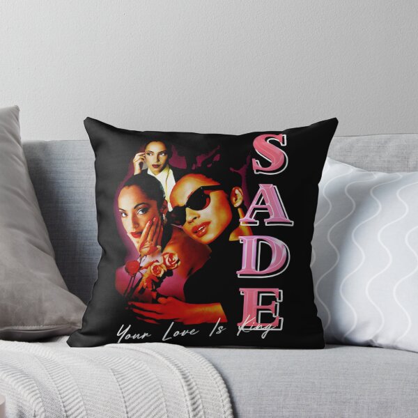 Item preview, Sade Your Love Is King T-Shirt – Retro R&B Music Icon Collage Graphic Tee designed and sold by FutureWellShop.