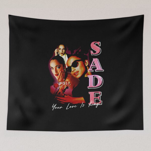 Item preview, Sade Your Love Is King T-Shirt – Retro R&B Music Icon Collage Graphic Tee designed and sold by FutureWellShop.