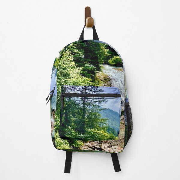 Item preview, Waterfall in the Mountains – Nature Landscape Photo Art by Pamela Storch designed and sold by Pamela Storch.