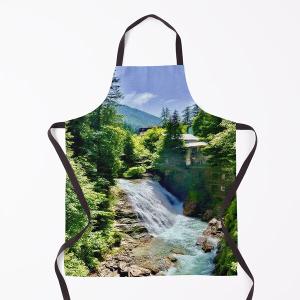Item preview, Waterfall in the Mountains – Nature Landscape Photo Art by Pamela Storch designed and sold by Pamela Storch.