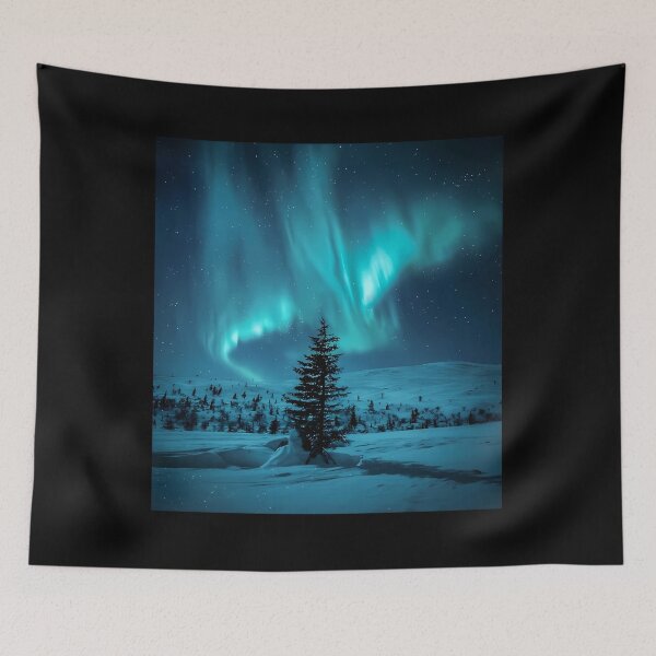 Item preview, Lapland Finland Illustration designed and sold by JulianneTerry.
