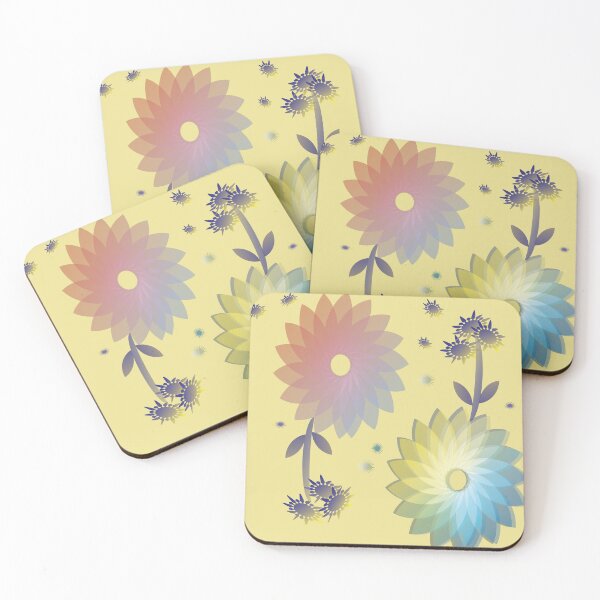 Item preview, Double Dahilia Space Flowers designed and sold by ncNatureVisions.