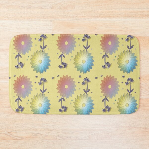 Item preview, Double Dahilia Space Flowers designed and sold by NC NatureVisions.