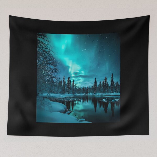 Item preview, Lapland Finland Illustration designed and sold by JulianneTerry.