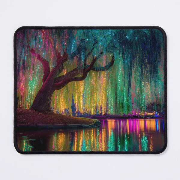 Item preview, Luminous Willow at Midnight designed and sold by ArgentoArt.