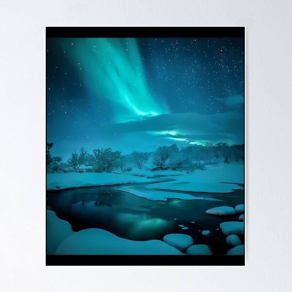 Item preview, Lapland Finland Illustration designed and sold by JulianneTerry.