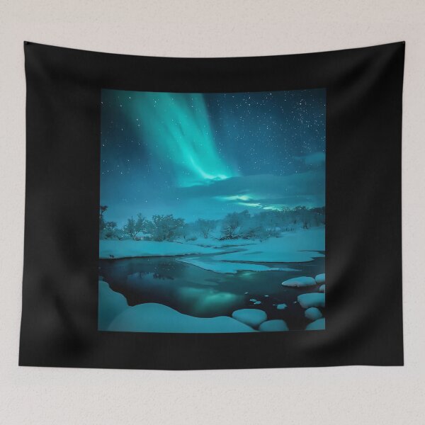 Item preview, Lapland Finland Illustration designed and sold by JulianneTerry.