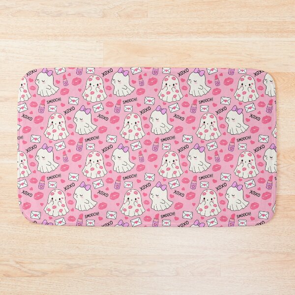 Item preview, Valentines Kissing Ghost Seamless Pattern  designed and sold by Sunnyneststudio.