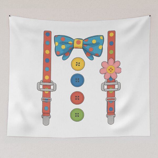 Item preview, Clown Costume Illustration designed and sold by SunshineeInk.