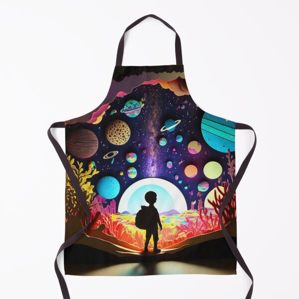 Item preview, Explorer of Many Worlds – Cosmic Adventure Art designed and sold by The-Chic-Geek-.