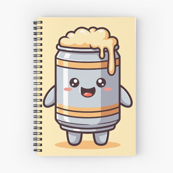 Item preview, Cute Kawaii Beer Tin Mascot designed and sold by Printips store.