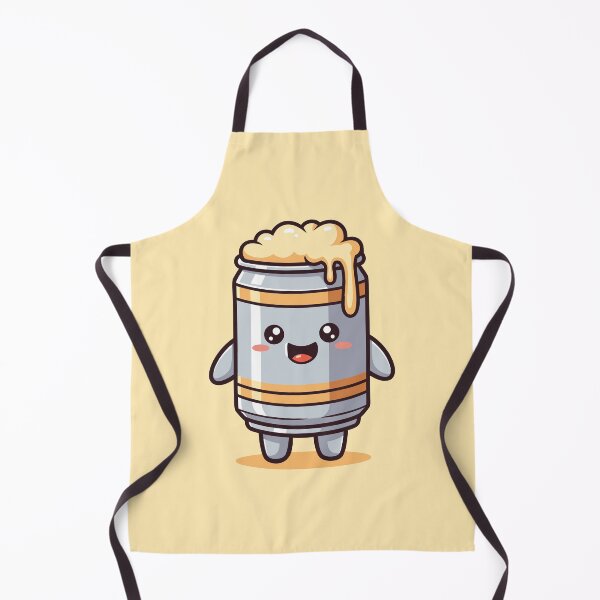 Item preview, Cute Kawaii Beer Tin Mascot designed and sold by Printips store.