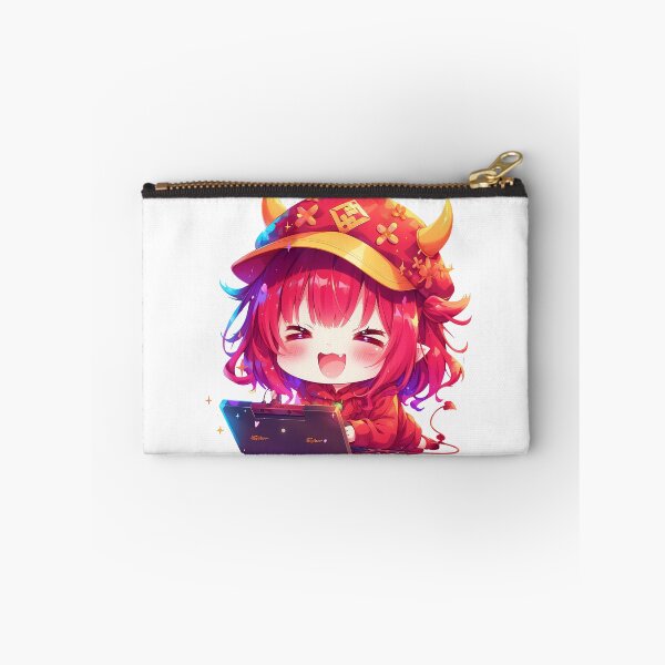 Item preview, Chiho Sasaki Devil Part Timer Cute Chibi Playing Video Game Anime Girl designed and sold by earlobejerk.