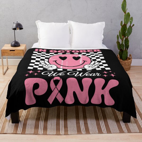 Item preview, Breast Cancer Awareness In October We Wear Pink designed and sold by Sunset4Bones.