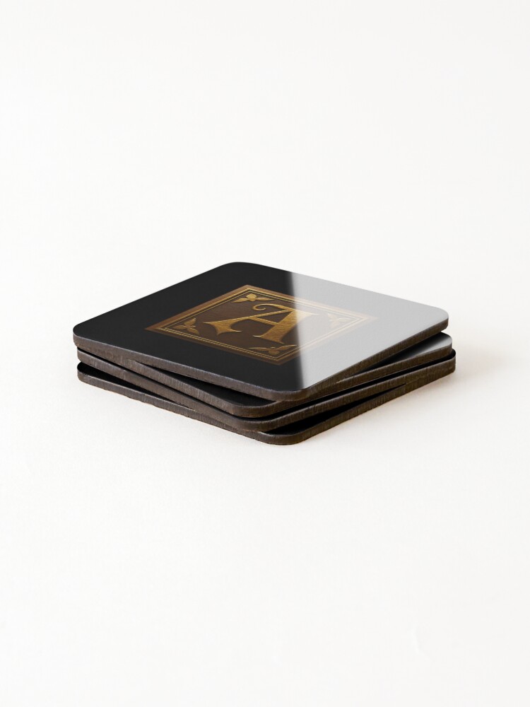 Thumbnail 4 of 5, Coasters (Set of 4), A designed and sold by ogfx.