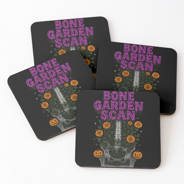 Item preview, Bone Garden Scan – Halloween Floral Anatomy Spine X-Ray for Radiologists and Sonographers designed and sold by ClinicalHubs.