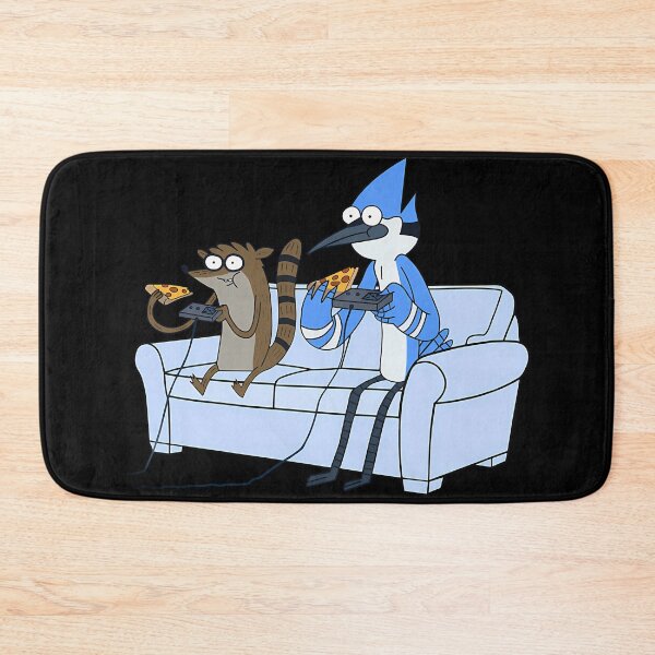 Item preview,  Mordecai And Rigby Pizza And Video Games designed and sold by ANGELATILLMA.