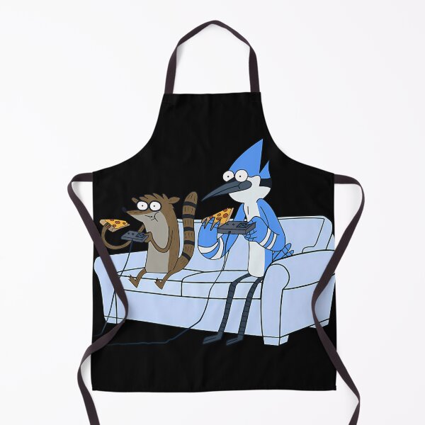 Item preview, Mordecai And Rigby Pizza And Video Games designed and sold by ANGELATILLMA.