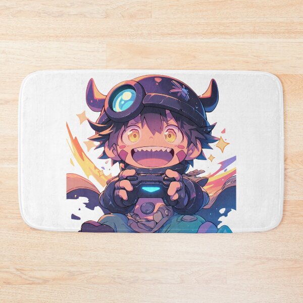 Item preview, Reg Made in Abyss Cute Chibi Playing Video Game Anime designed and sold by earlobejerk.