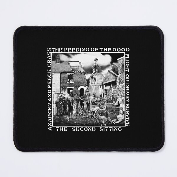 Item preview, Crass - the Feeding of the 5000, Flight or Drive Survive, the Second Sitting, Anarchy and Peace Cla designed and sold by ClothingUncom.
